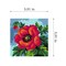 Needlepoint canvas for halfstitch without yarn Poppy 2755D - Printed Tapestry Canvas
